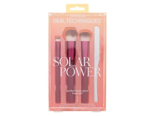 Real Techniques Solar Power Golden Hour Glow Base Set (W) 1ks, Štetec