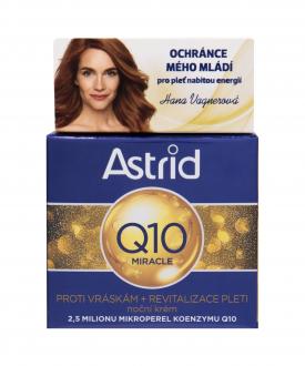 Astrid Q10 Miracle (W)  50ml, Nočný pleťový krém