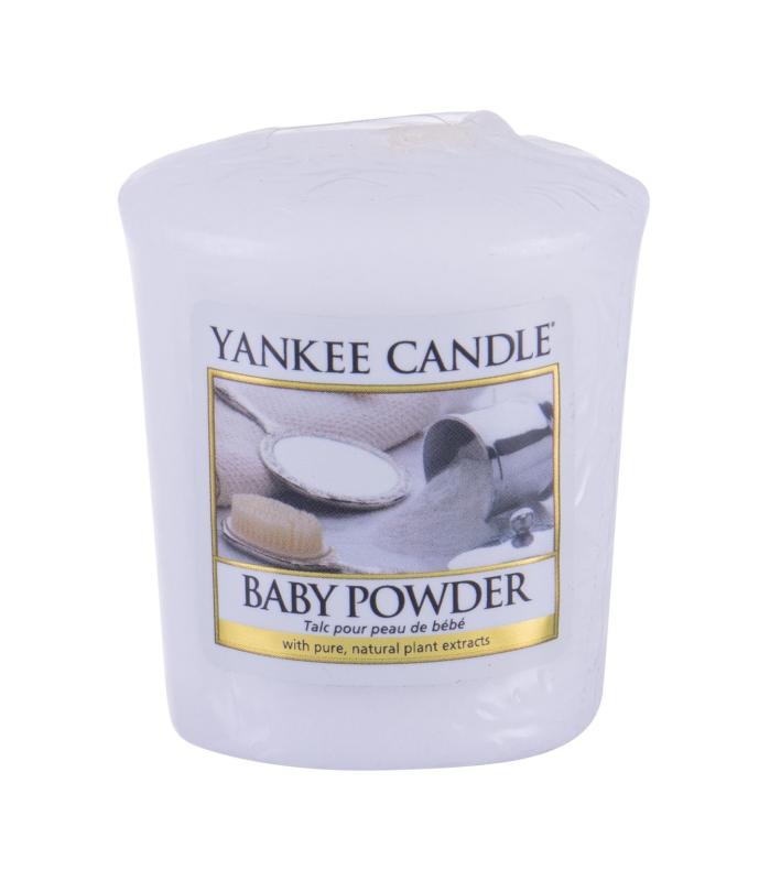 Yankee Candle Baby Powder (U) 49g, Vonná sviečka