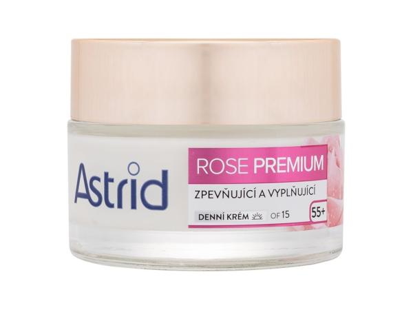 Astrid Rose Premium Firming & Replumping Day Cream (W) 50ml, Denný pleťový krém SPF15
