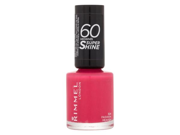 Rimmel London 60 Seconds Super Shine 324 Fashion Heaven (W) 8ml, Lak na nechty