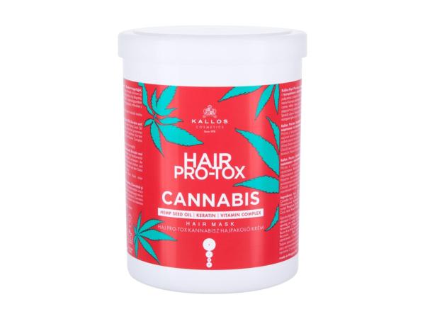 Kallos Cosmetics Hair Pro-Tox Cannabis (W) 1000ml, Maska na vlasy