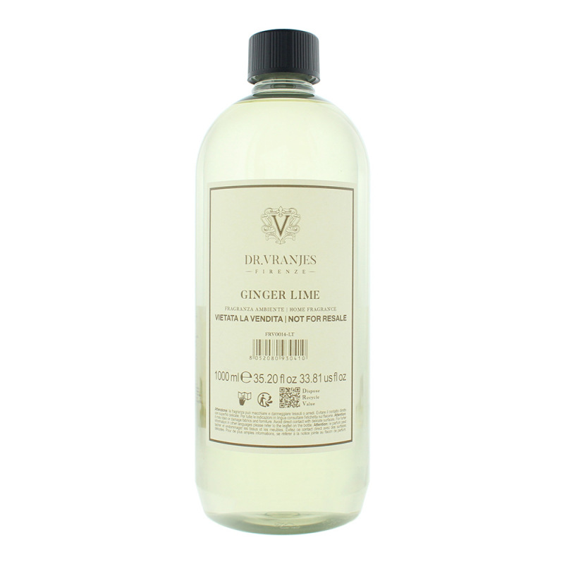Dr. Vranjes Firenze Ginger Lime Refill Diffuser 1000 ml, Náplň do difuzéra