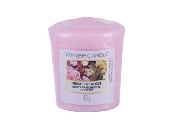 Yankee Candle Fresh Cut Roses (U) 49g, Vonná sviečka