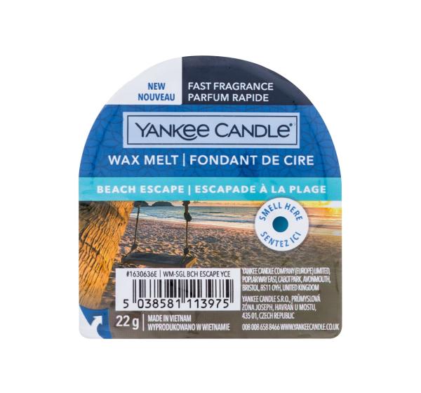 Yankee Candle Beach Escape (U)  22g, Vonný vosk