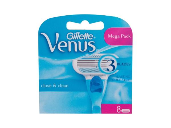 Gillette Venus Close & Clean (W) 8ks, Náhradné ostrie