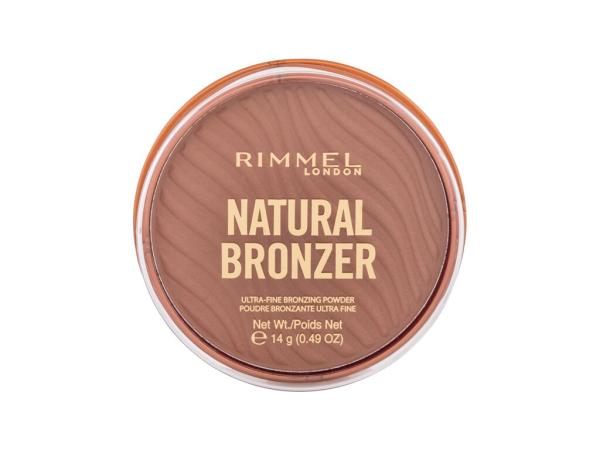 Rimmel London Natural Bronzer Ultra-Fine Bronzing Powder 002 Sunbronze (W) 14g, Bronzer
