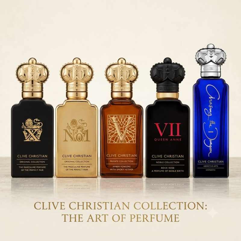 Clive Christian Discovery Set – Pánske vzorky parfumov 5 × 2 ml 1