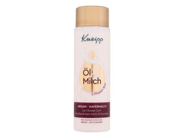 Kneipp Oil & Milk 2-Phase Bath Argan & Oat Milk (W) 250ml, Kúpeľový olej