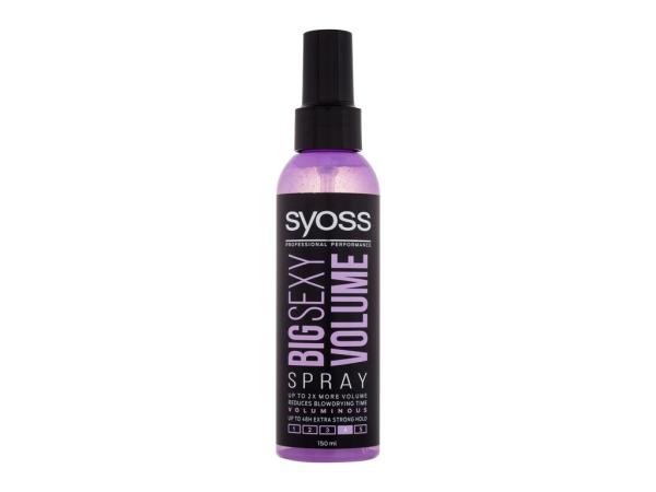 Syoss Big Sexy Volume Spray (W) 150ml, Objem vlasov