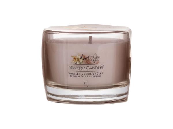 Yankee Candle Vanilla Créme Brulée (U) 37g, Vonná sviečka