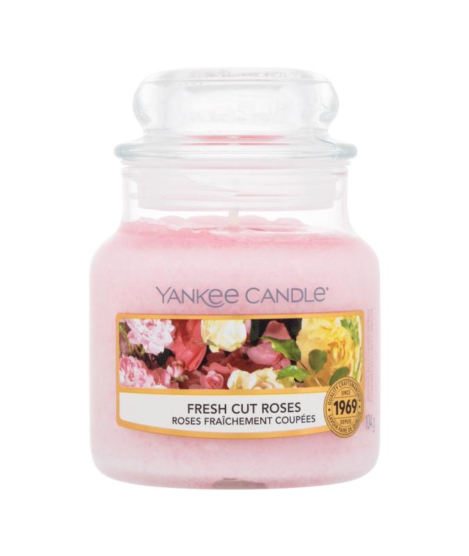 Yankee Candle Fresh Cut Roses (U)  104g, Vonná sviečka