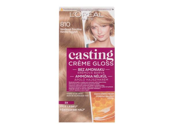 L'Oréal Paris Casting Creme Gloss 810 Vanilla Icecream (W) 48ml, Farba na vlasy