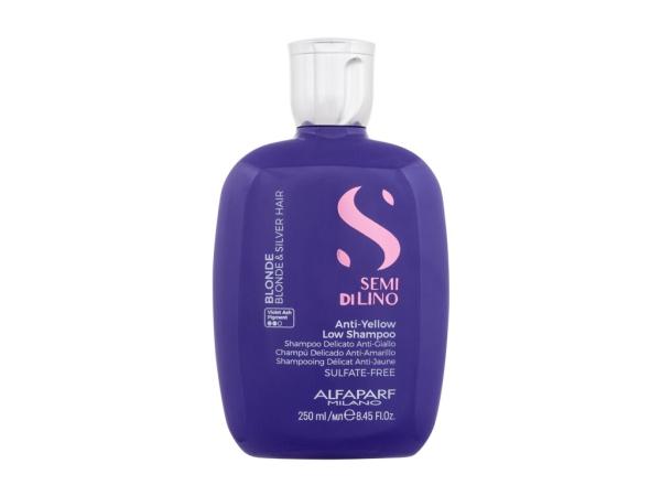 ALFAPARF MILANO Anti-Yellow Low Shampoo Semi Di Lino (W)  250ml, Šampón