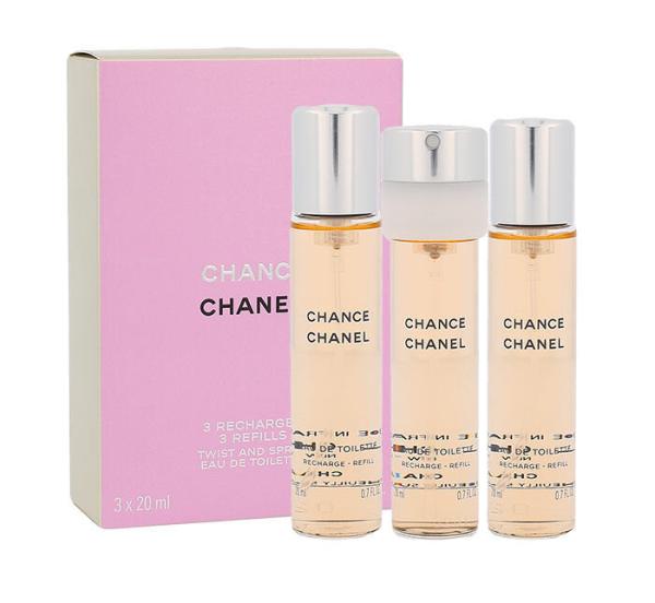 Chanel Chance (W) 3x20ml, Toaletná voda Náplň