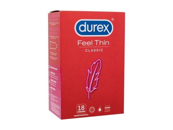 Durex Feel Thin Classic (M) 18ks, Kondómy