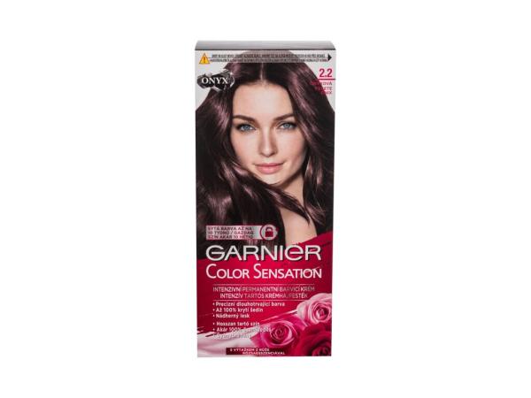 Garnier Color Sensation 2,2 Onyx (W) 40ml, Farba na vlasy