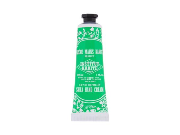 Institut Karité Shea Hand Cream Lily Of The Valley (W) 30ml, Krém na ruky
