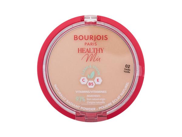 BOURJOIS Paris Healthy Mix Clean & Vegan Naturally Radiant Powder 02 Vanilla (W) 10g, Púder