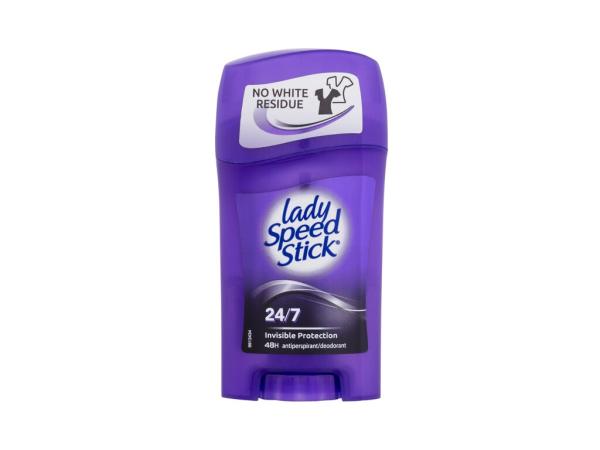Lady Speed Stick 24/7 Invisible Protection (W)  45g, Antiperspirant