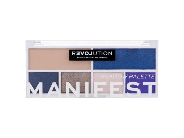 Revolution Relove Colour Play Shadow Palette Manifest (W) 5,2g, Očný tieň