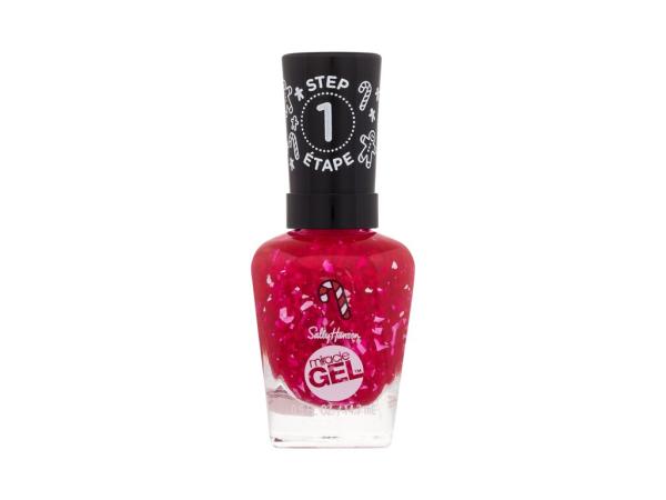 Sally Hansen Miracle Gel Gingerbread Kisses Collection 912 Peppermint To Be (W) 14,7ml, Lak na nechty