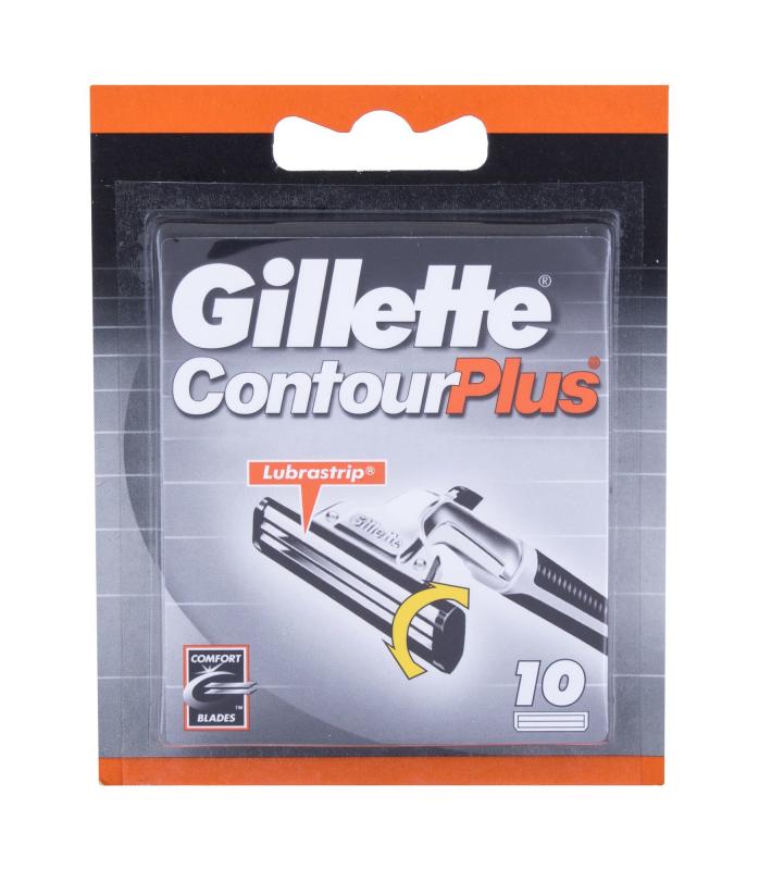 Gillette Contour Plus (M)  10ks, Náhradné ostrie
