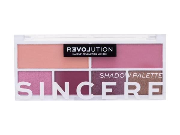 Makeup Revolution Lo Colour Play Shadow Palette Sincere (W) 5,2g, Očný tieň