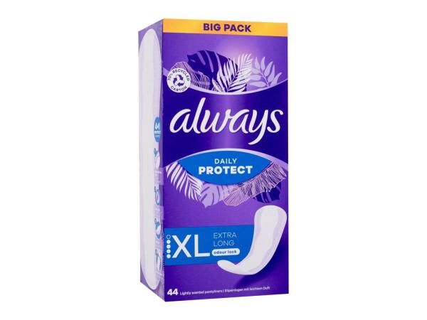 Always Daily Protect Extra Long Odour Lock (W) 44ks, Slipová vložka