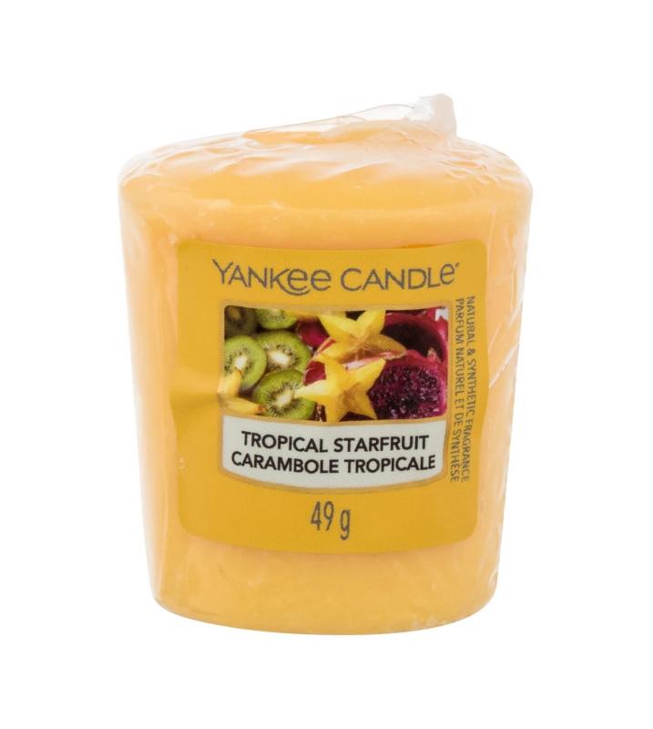 Yankee Candle Tropical Starfruit (U)  49g, Vonná sviečka