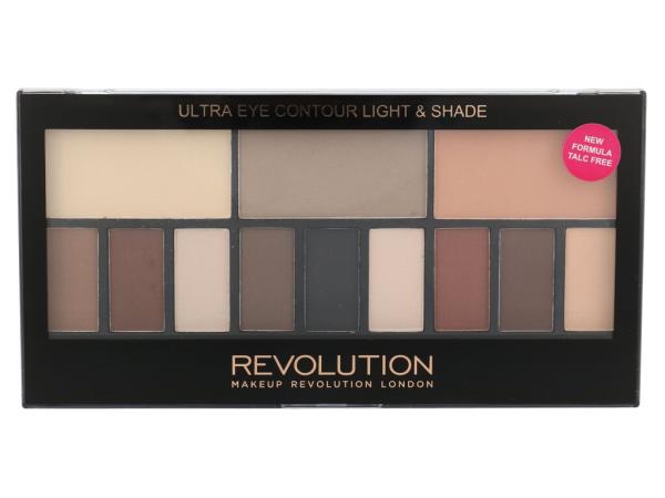 Makeup Revolution Lo Ultra Eye Contour Light & Shade (W) 14g, Očný tieň