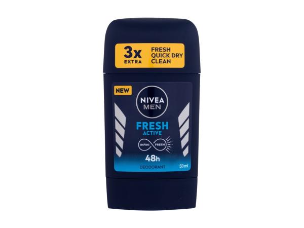 Nivea Men Fresh Active 48h (M) 50ml, Dezodorant