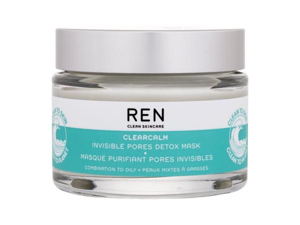 REN Clean Skincare Clearcalm Invisible Pores Detox Mask (W) 50ml, Pleťová maska