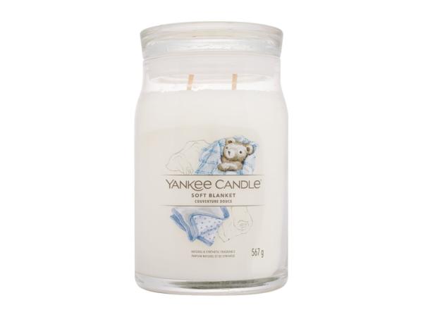 Yankee Candle Signature Soft Blanket (U) 567g, Vonná sviečka