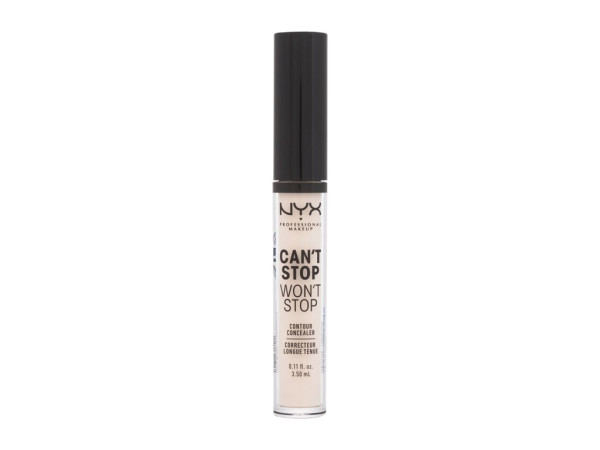 NYX Professional Makeup Can't Stop Won't Stop Contour Concealer 1.5 Fair (W) 3,5ml, Korektor