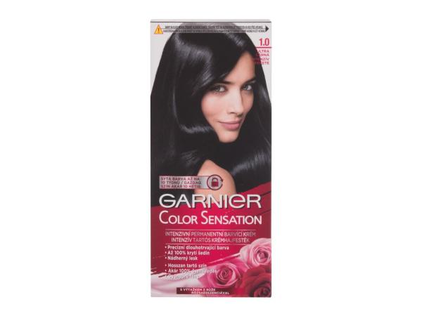 Garnier Color Sensation 1,0 Ultra Onyx Black (W) 40ml, Farba na vlasy
