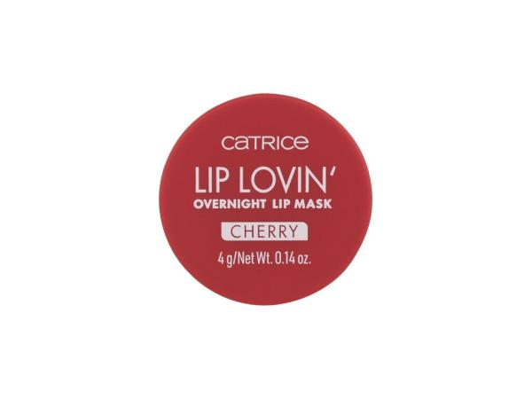 Catrice Lip Lovin' Overnight Lip Mask 020 Cherry Pop (W) 4g, Balzam na pery