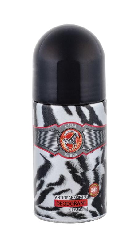 Cuba Zebra Jungle (W)  50ml, Dezodorant