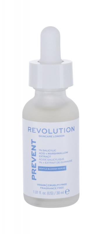 Revolution Skincare Prevent Gentle Blemish Serum (W) 30ml, Pleťové sérum 1% Salicylic Acid + Marshmallow Extract