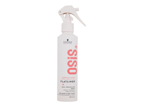 Schwarzkopf Professional Osis+ Flatliner Heat Protection Spray (W) 200ml, Pre tepelnú úpravu vlasov