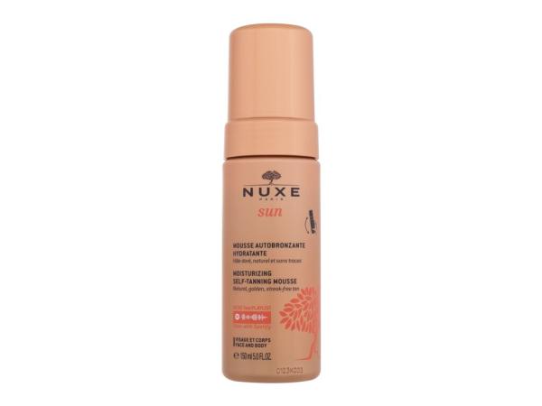 NUXE Sun Moisturizing Self-Tanning Mousse (U) 150ml, Samoopaľovací prípravok