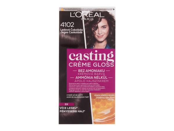 L'Oréal Paris Casting Creme Gloss 4102 Iced Chocolate (W) 48ml, Farba na vlasy