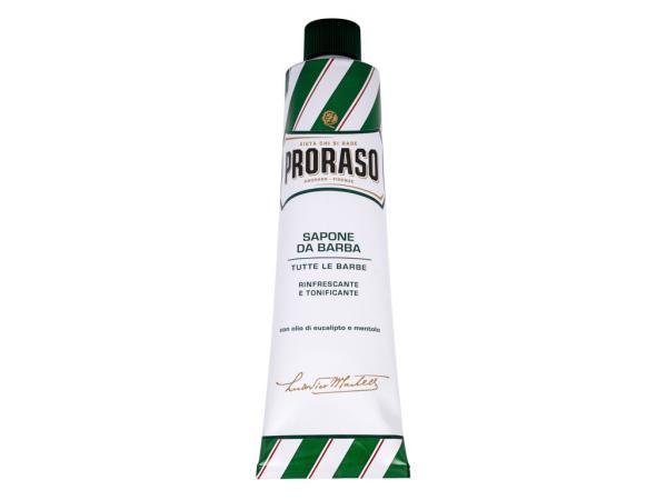 PRORASO Green Shaving Soap In A Tube (M) 150 ml, Pena na holenie