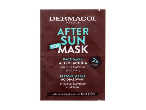 Dermacol After Sun SOS Mask (U) 2x8ml, Prípravok po opaľovaní