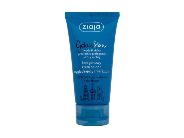 Ziaja GdanSkin Collagen Night Cream (W) 50ml, Nočný pleťový krém