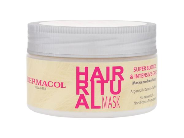 Dermacol Super Blonde Mask Hair Ritual (W)  200ml, Maska na vlasy