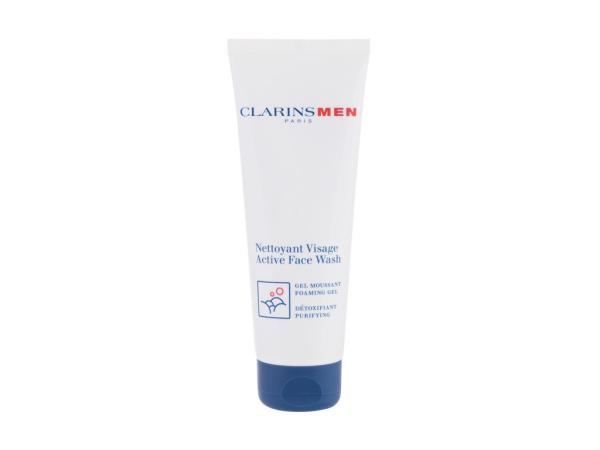 Clarins Men Active Face Wash (M) 125ml, Čistiaca pena