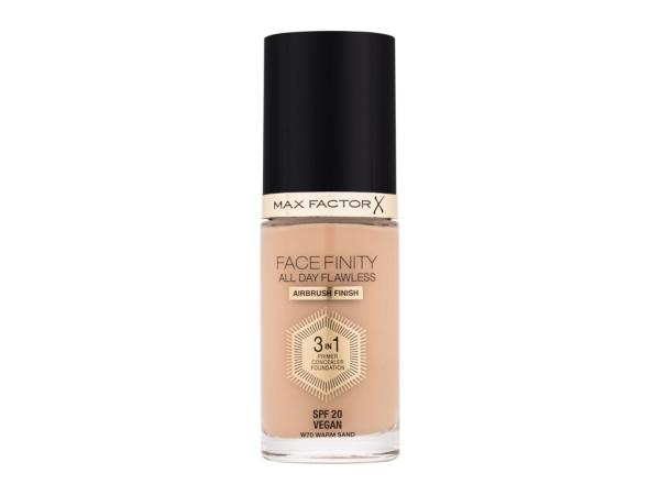Max Factor Facefinity All Day Flawless W70 Warm Sand (W) 30ml, Make-up SPF20