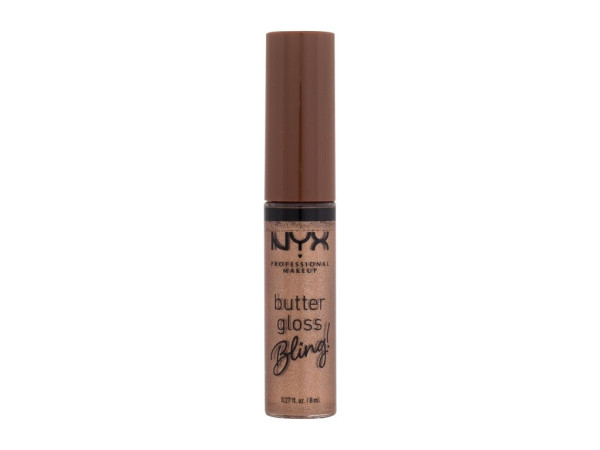NYX Professional Makeup Butter Gloss Bling 04 Pay Me In Gold (W) 8ml, Lesk na pery