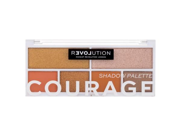 Revolution Relove Colour Play Shadow Palette Courage (W) 5,2g, Očný tieň
